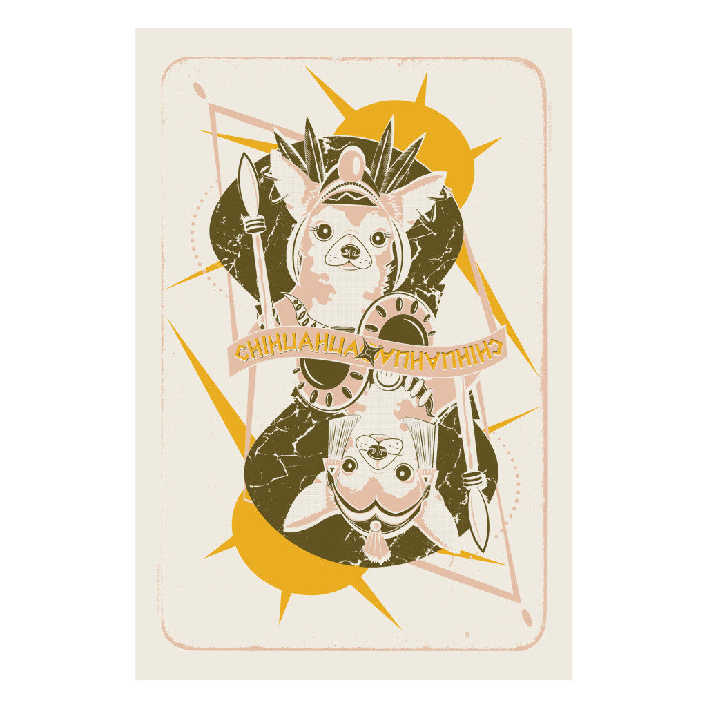 Chihuahua Dog Breed Print