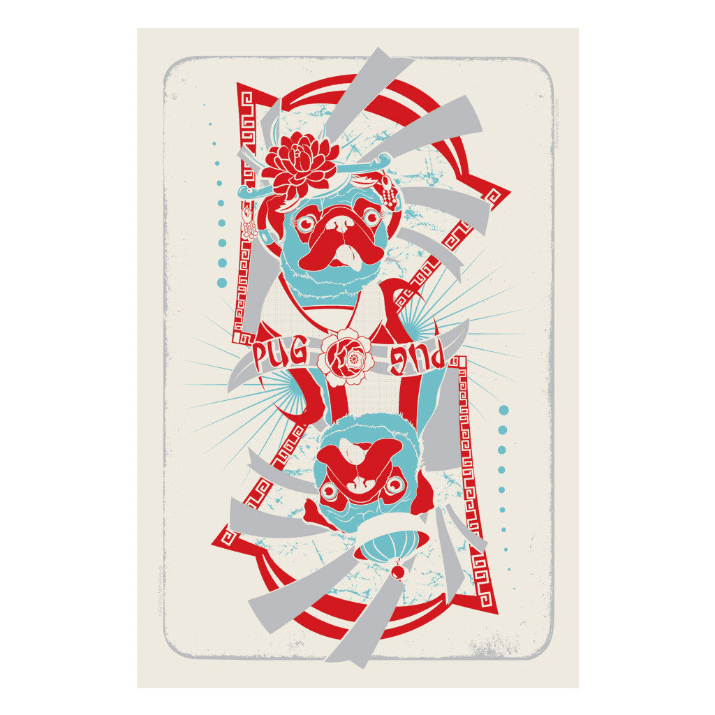 Pug Dog Breed Print