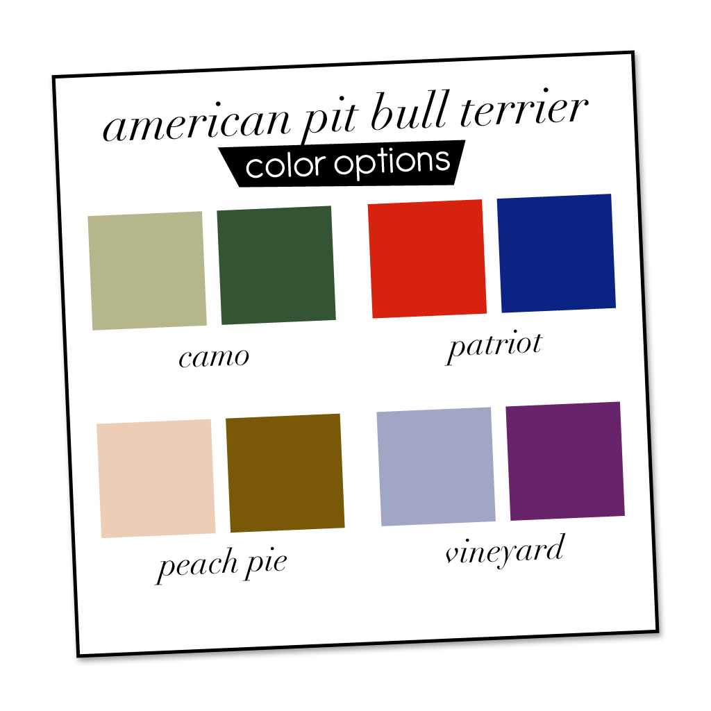 American Pit Bull Terrier Dog Breed Pillow