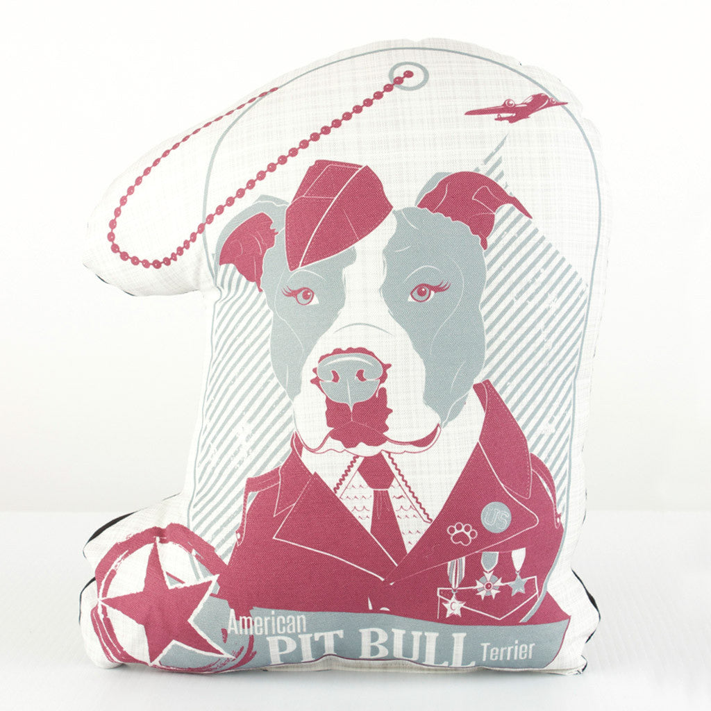 American Pit Bull Terrier Dog Breed Pillow